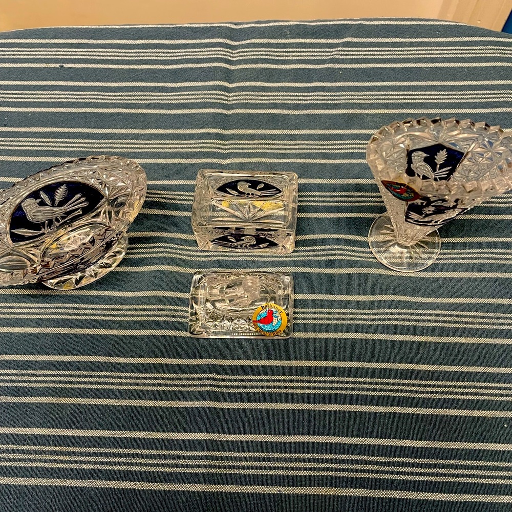 Hofbauer crystal miniature set